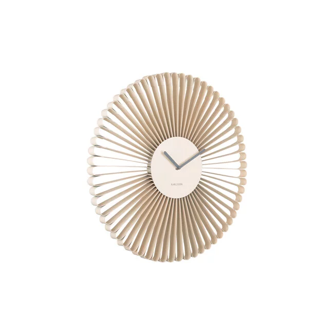 Karlsson Wandklok Cascara Off white