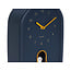 Karlsson Wandklok Modern Doggy donkerblauw