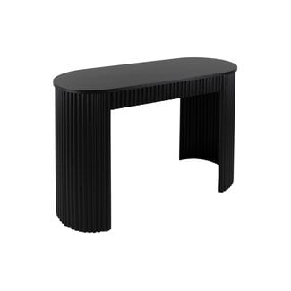 Leitmotiv Sidetable Estriado zwart