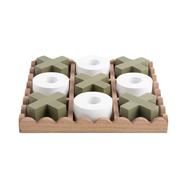 Present Time Tic Tac Toe army groen