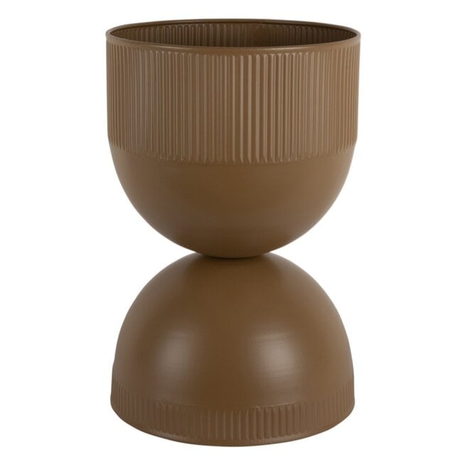 Present Time Plantenpot Tonar Medium mocca bruin