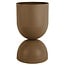 Present Time Plantenpot Tonar groot mocca bruin