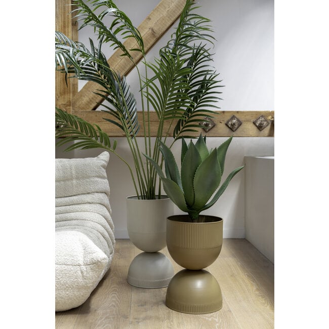 Present Time Plantenpot Tonar groot zacht warm grijs
