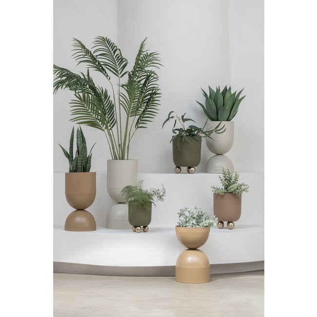 Present Time Plantenpot Tonar XL zacht warm grijs