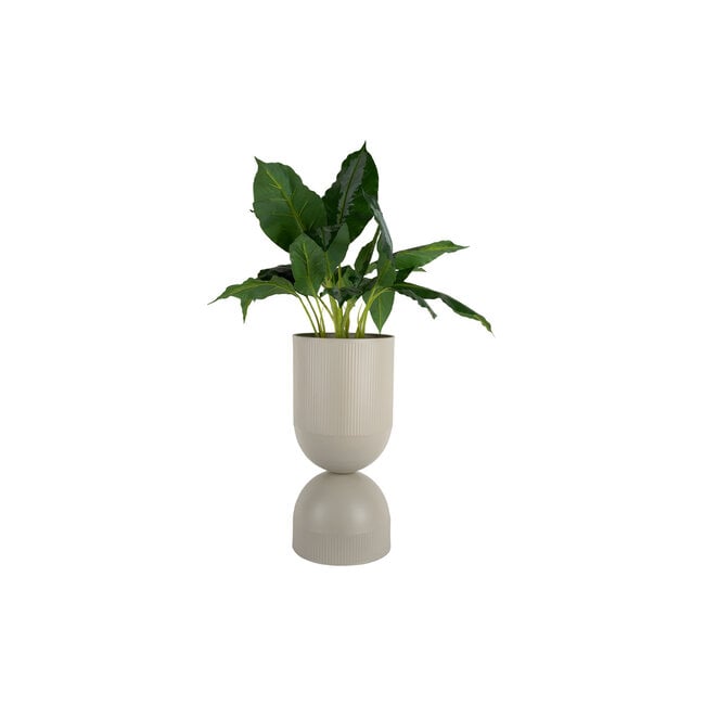 Present Time Plantenpot Tonar XL zacht warm grijs