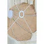 Light en Living Kap Ø35x26 cm MALACIA raffia naturel+crème