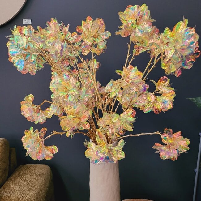 Countryfield Kunstbloem vertakt Plumeria M roze - Tropische sfeer voor in huis