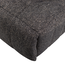 Woood Relaxfauteuil Hein melange antraciet/bruin
