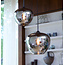 Light en Living Hanglamp MAYSON mat zwart met smoke glas - Diverse maten