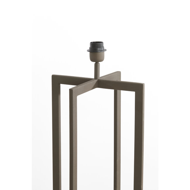 Light en Living Vloerlamp 30x30x140 cm MACE bruin van Light & Living