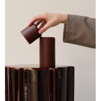 it's about RoMi Tafellamp Milan burgundy