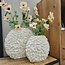 Light en Living Vaas deco 44x19x37 cm BERRIES beige – Light & Living