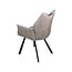 Wildeboer & v/d Weide Eettafelstoel Mabel met arm - stof A-Enter 84