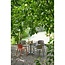 Woood Bent tuinstoel kunststof paars/bruin
