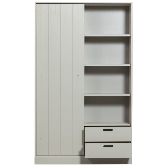 Woood Mila schuifdeurkast grenen dust [fsc]