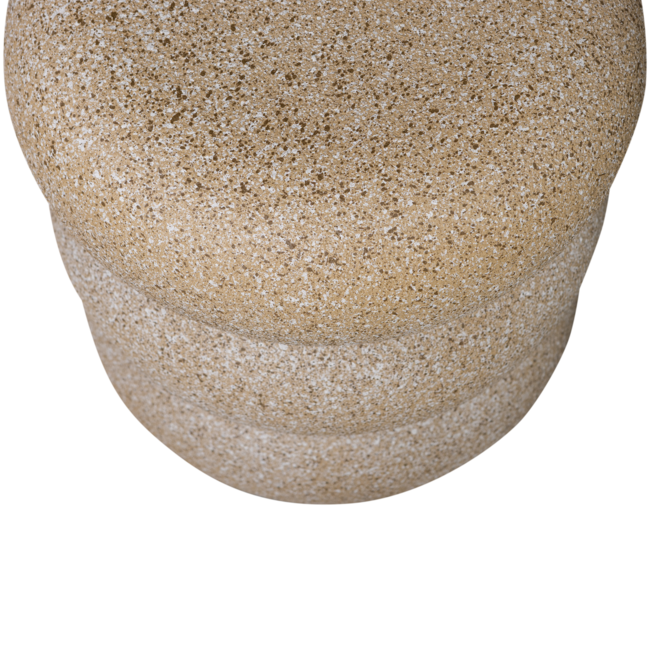 Woood Laurel bijzettafel met spikkels beige