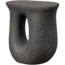 Woood Moson bijzettafel met spikkels zwart