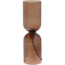 Woood Gigi tafellamp gehamerd glas 51xo15cm bruin
