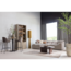 Woood Loft vloerlamp xl metaal/boucle tapenade 187xo35cm