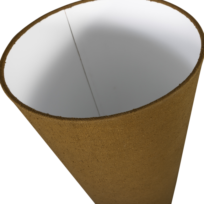 Woood Loft vloerlamp xl metaal/boucle tapenade 187xo35cm