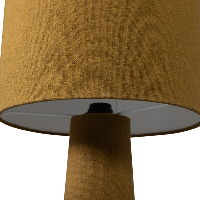 Woood Loft vloerlamp xl metaal/boucle tapenade 187xo35cm