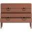 Woood Merge ladekast/commode oudroze