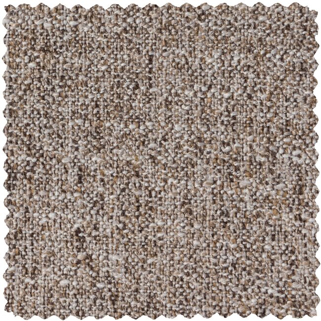 Woood Baggy loveseat geweven stof bruin melange