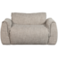 Woood Baggy loveseat geweven stof naturel melange