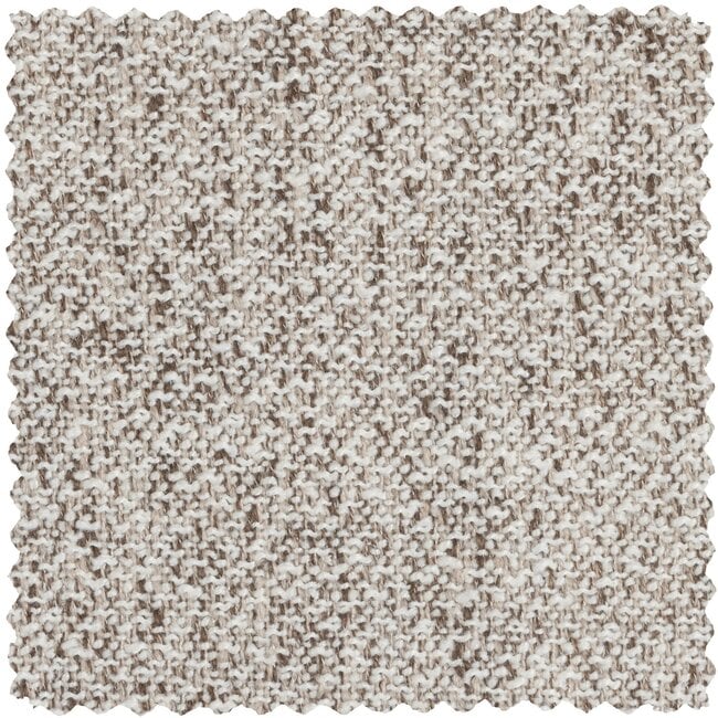 Woood Baggy loveseat geweven stof naturel melange