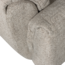 Woood Baggy draaifauteuil geweven stof naturel melange