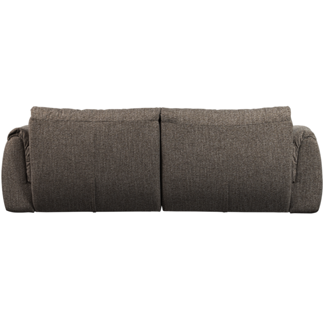 Woood Baggy 2-zits bank geweven stof warmgrijs melange