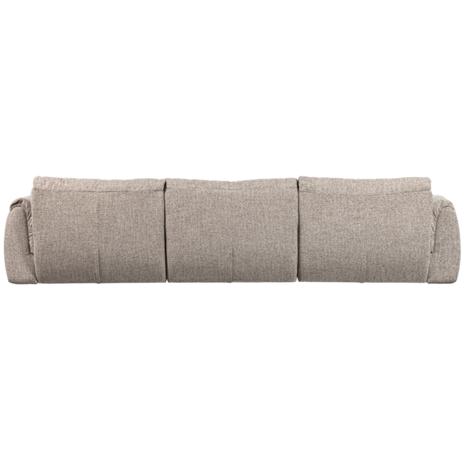 Woood Baggy 3-zits bank geweven stof naturel melange
