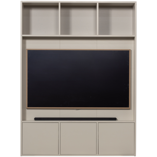Woood Meggy tv opbergkast 160 cm grenen dust [fsc]