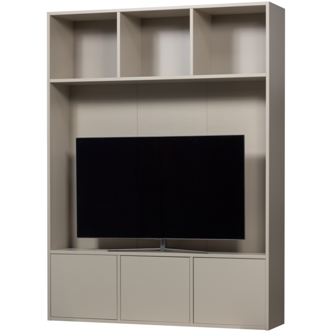 Woood Meggy tv opbergkast 160 cm grenen dust [fsc]