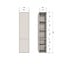Woood Meggy smalle opbergkast 55 cm grenen dust [fsc]