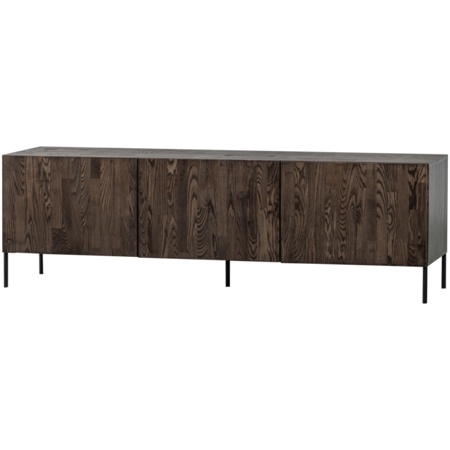 Woood Bono gravure tv meubel essen bruin [fsc]
