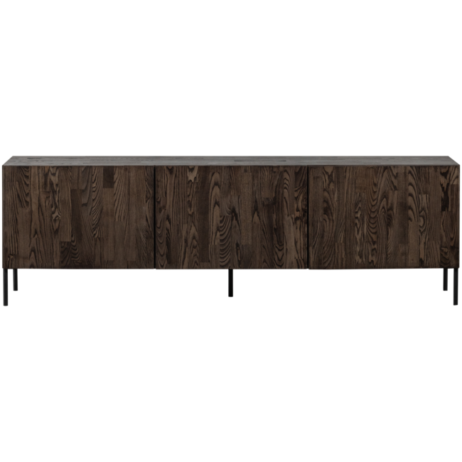 Woood Bono gravure tv meubel essen bruin [fsc]