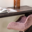 Woood Eliva eetkamerstoel structure velvet paars - set van 2
