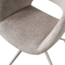 Woood Eliva eetkamerstoel structure velvet zand - set van 2