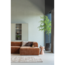 Woood Aziz kussens velvet bruin/naturel - set van 3