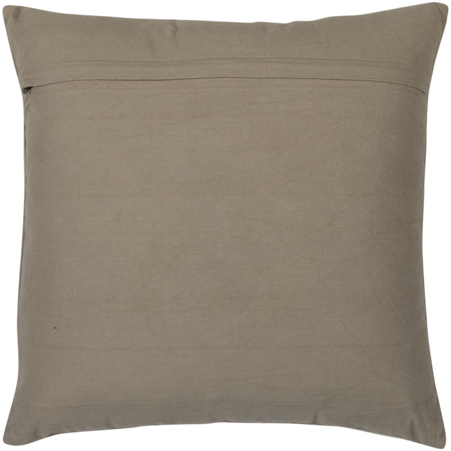 Woood Aziz kussens velvet bruin/naturel - set van 3