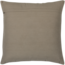Woood Aziz kussens velvet bruin/naturel - set van 3