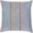 Woood Laon kussens velvet naturel/blauw - set van 3
