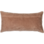 Woood Laon kussens velvet naturel/blauw - set van 3