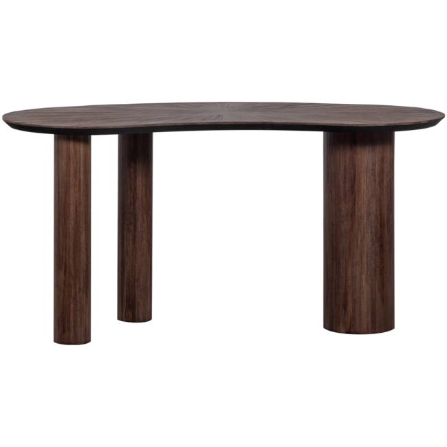 Woood Sun organische sidetable/bureau recycled teak bruin