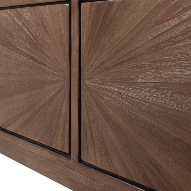 Woood Sun tv meubel recycled teak bruin