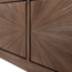 Woood Sun tv meubel met open vak recycled teak bruin