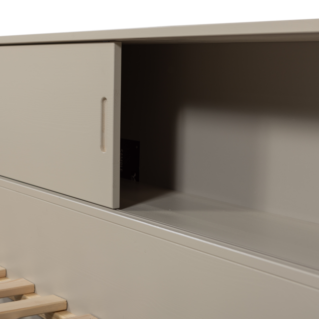 Woood Carter bed grenen dust 90x200cm [fsc]