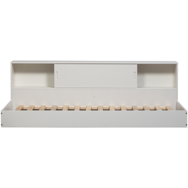 Woood Carter bed grenen wit 90x200cm [fsc]