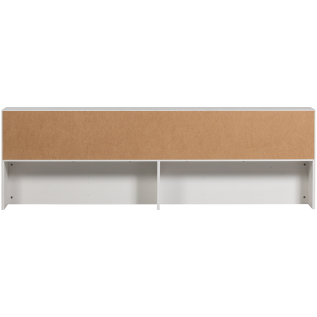 Woood Carter bed grenen wit 90x200cm [fsc]